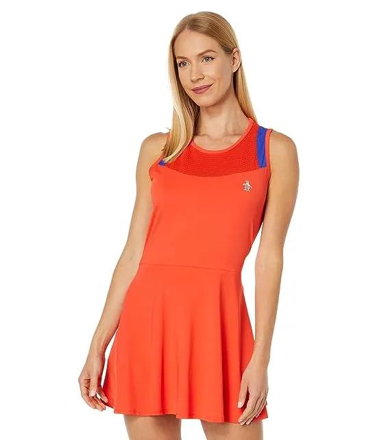 Tennis Dress with Illusion