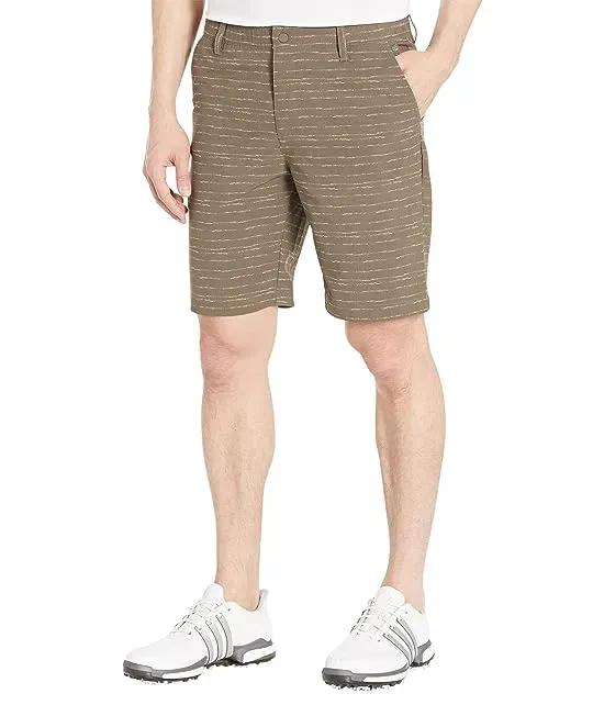 Textured 9" Golf Shorts