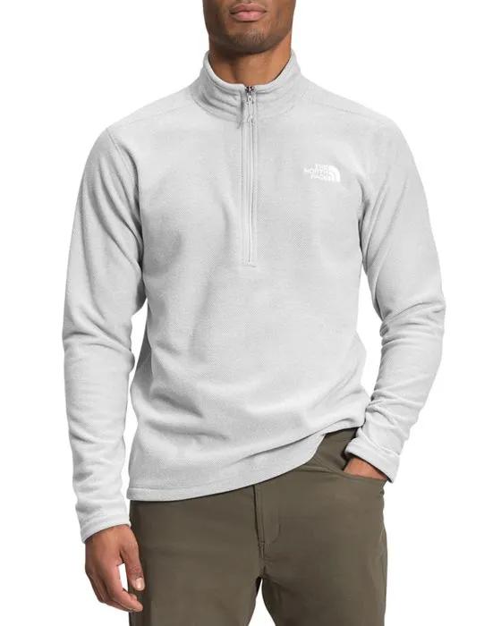 Textured Cap Rock Quarter Zip Pullover