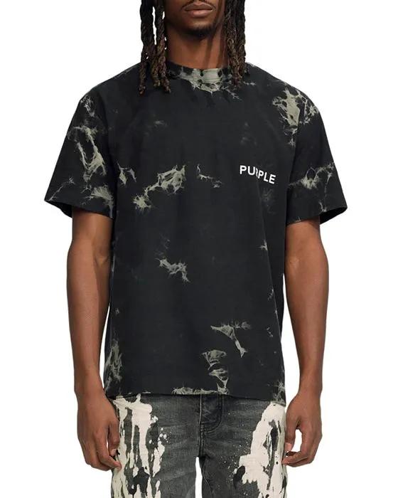 Textured Jersey Short Sleeve Logo Tee