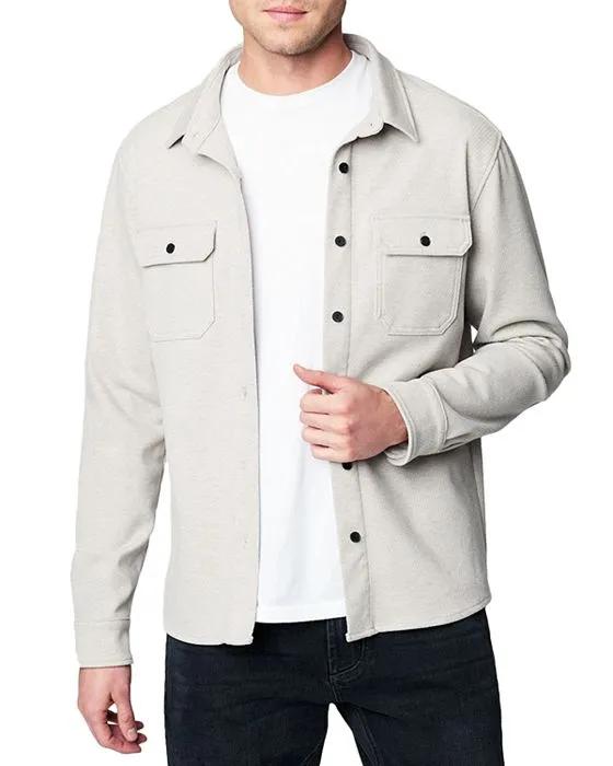 Textured Shirt Jacket 