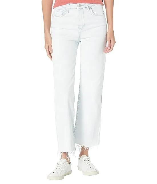 The Baxter Ribcage Straight Leg Light Wash Jeans in Heading On Up
