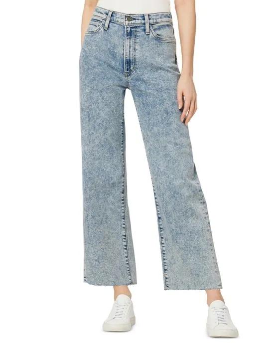 The Blake High Rise Wide Leg Cropped Jeans in Just In Case