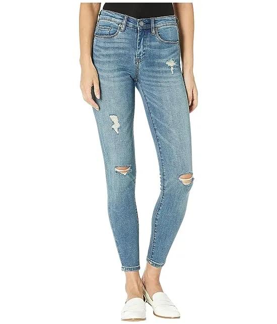 The Bond Mid-Rise Skinny in Jersey Girls