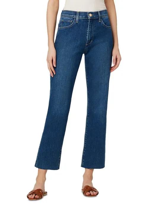 The Callie High Rise Cropped Bootcut Jeans in Congratulations