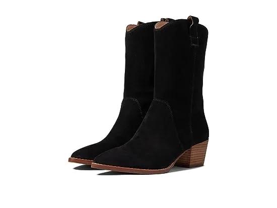 The Cassity Tall Western Boot in Suede