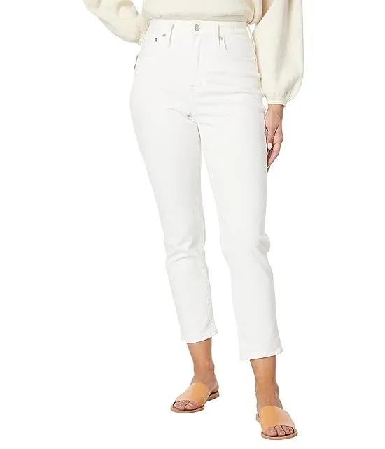 The Curvy Perfect Vintage Jean in Tile White