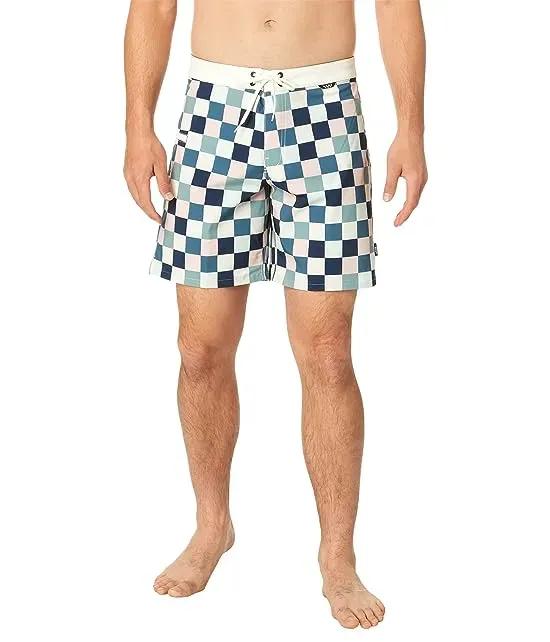 The Daily Check 17" Boardshorts