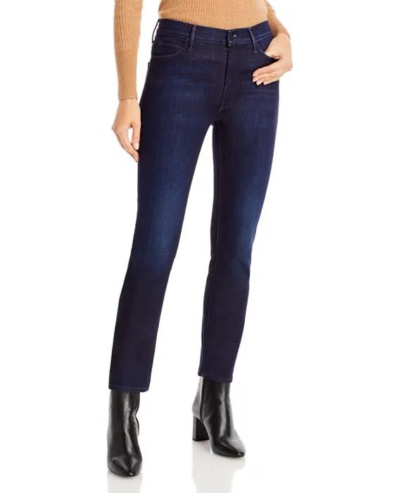 The Dazzler Mid Rise Ankle Straight Jeans in Now or Never
