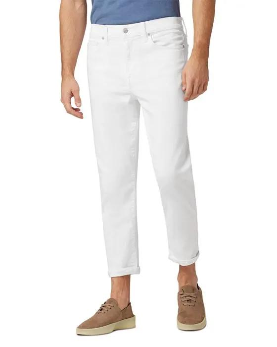 The Diego Tapered Jeans in Clean White