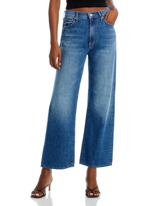 The Dodger High Rise Ankle Wide Leg Jeans in Heart Throb