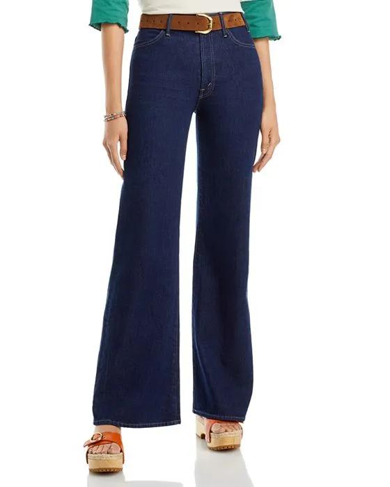 The Hustler Roller Bonafi High Rise Wide Leg Jeans in Dude, Where Are My Jeans?