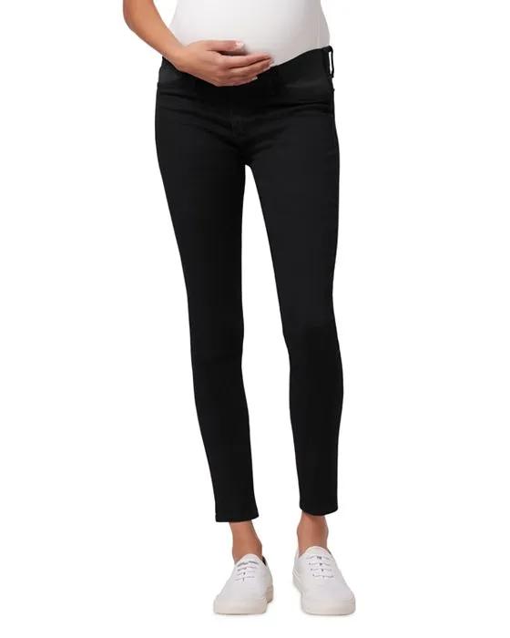 The Icon Ankle Maternity Jeans in Nighttime