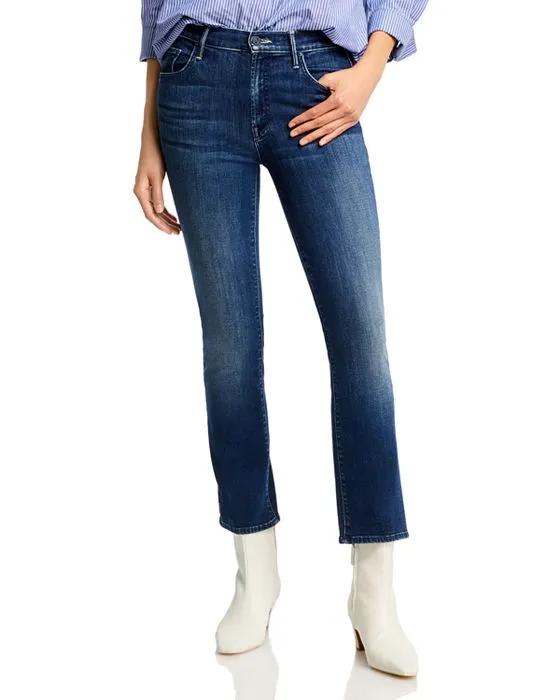 The Insider High Rise Ankle Bootcut Jeans in Heirloom