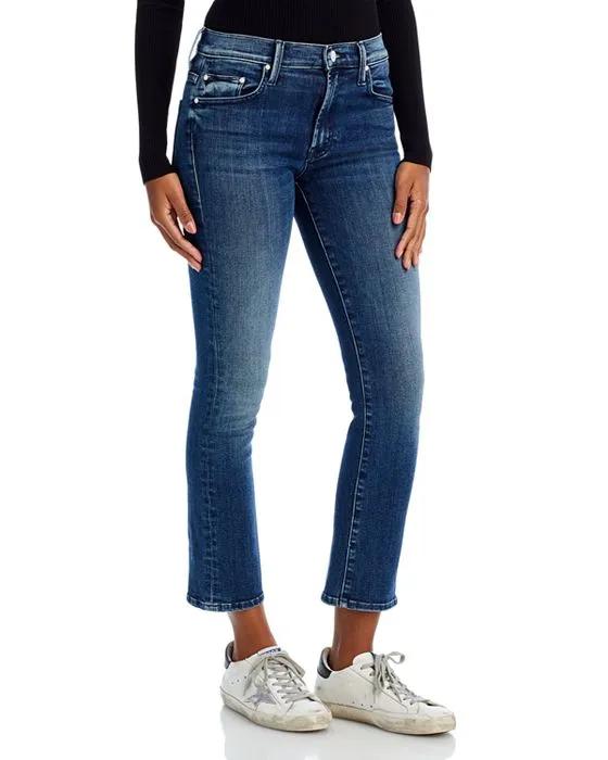 The Insider High Rise Crop Step Fray Bootcut Jeans in Manana Mi Amor