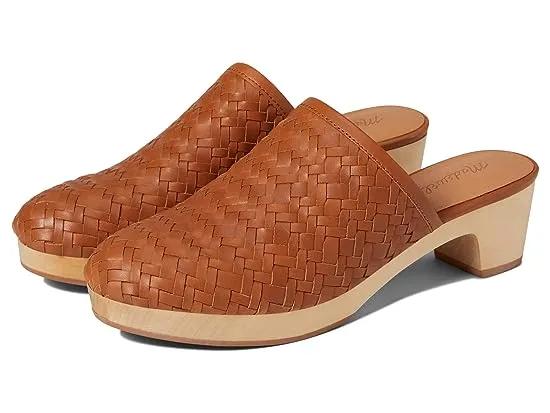 The Jordyn Clog in Woven Leather