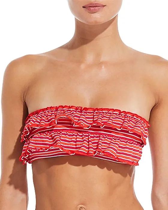 The Kaia Bandeau Bikini Top