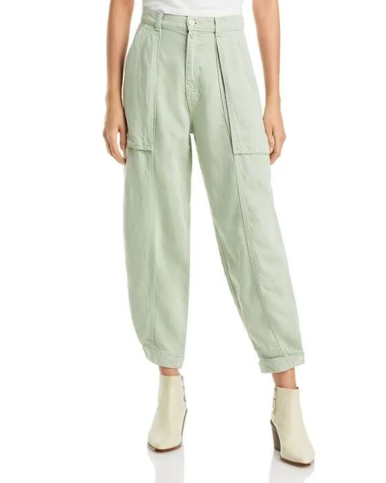 The Patch Pocket Chute High Rise Pants