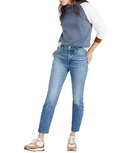 The Perfect Vintage Ankle Jean in Enmore Wash: Raw-Hem Edition