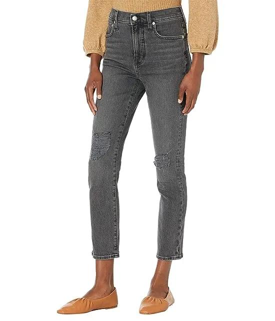 The Perfect Vintage Jean in Bartlett Wash: Ripped Edition