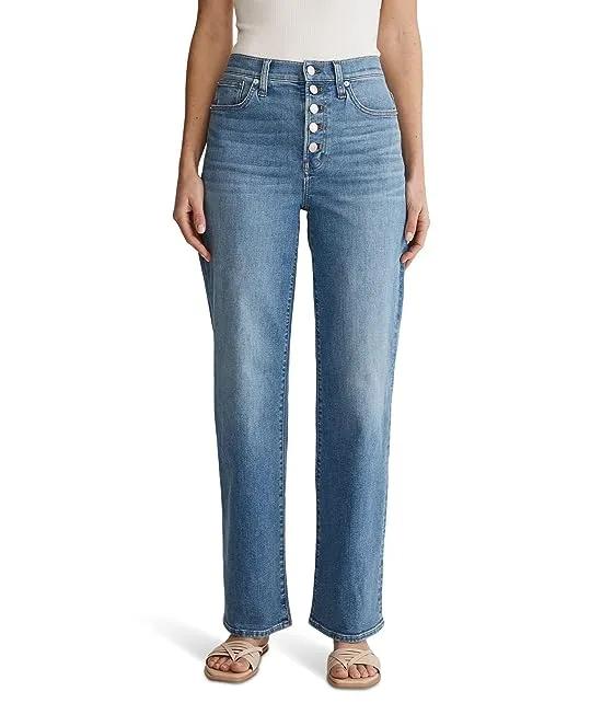 The Perfect Vintage Wide-Leg Crop Jean in Ohlman Wash