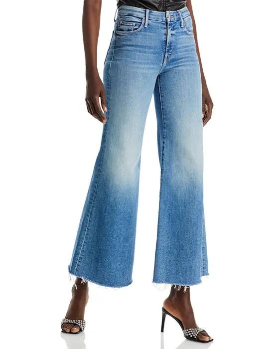 The Roller High Rise Wide Leg Jeans in Riding the Cliffside