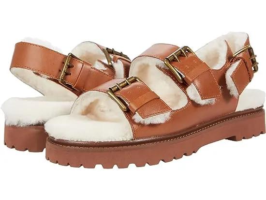 The Shearling-Lined Madelyn Sandal