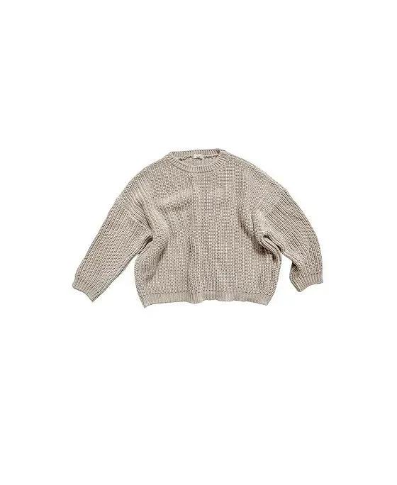 The Simple Folk Women's Maternity Organic Cotton Chunky Sweater