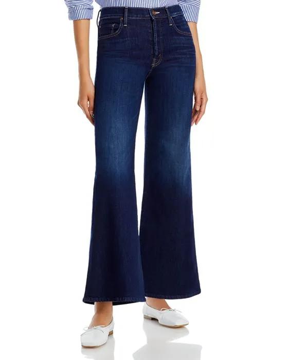 The Tomcat Roller High Rise Wide Leg Jeans in Off Limits