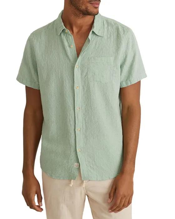 Theo Short Sleeve Textured Shirt 
