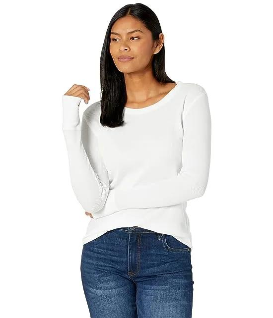 Thermal Long Sleeve Tee with Thumb-Holes