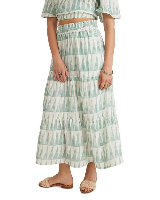 Tiered Maxi Skirt 