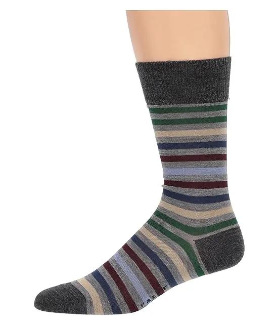 Tinted Stripe Socks