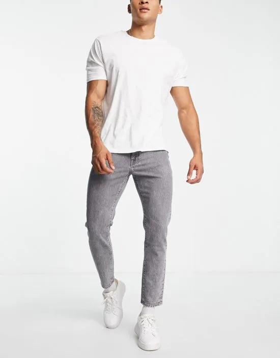 Toby slim fit jeans in gray wash