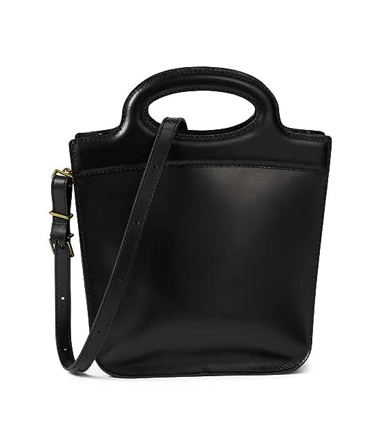 Toggle Top-Handle Bag Smooth Leather