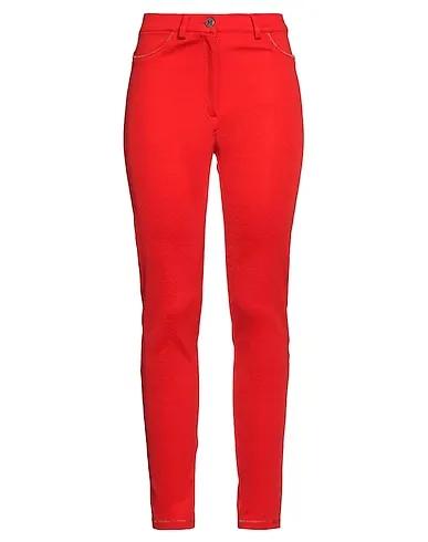 Tomato red Knitted Casual pants