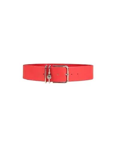 Tomato red Leather