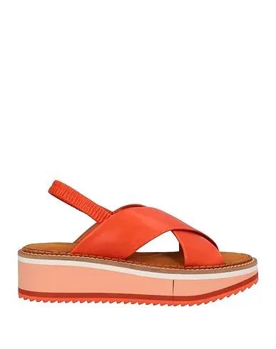 Tomato red Sandals