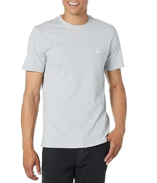 Tonal Woven Patch Logo Jersey T-Shirt