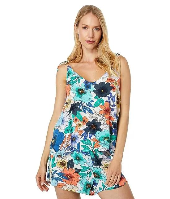 Topher Floral Woven Tank