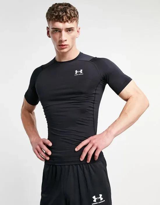 Training heatgear t-shirt in black