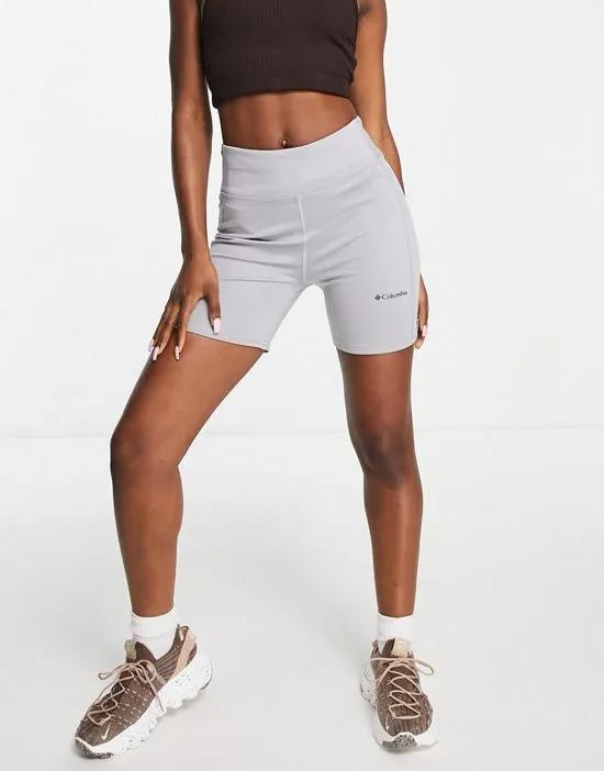 Training W CSC Sculpt shorts in gray Exclusive at ASOS