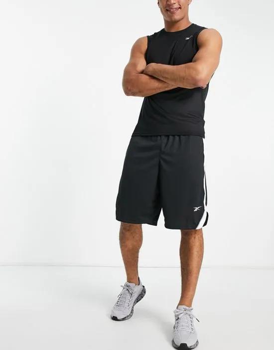 Training Workout Ready woven shorts in black