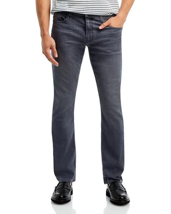 Transcend Federal Slim Straight Fit Jeans in Walter Grey