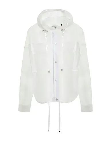 Transparent Techno fabric Full-length jacket