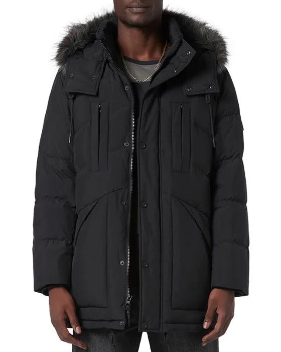 Tremont Hooded Faux Fur Coat