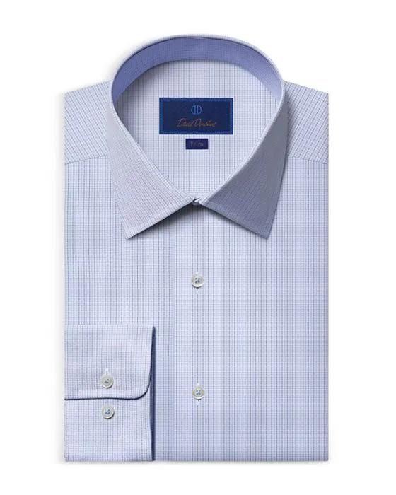 Trim Fit Micro Dobby Dress Shirt
