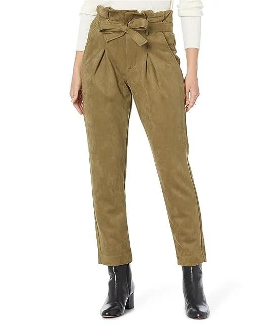 Trousers with Tie Waist