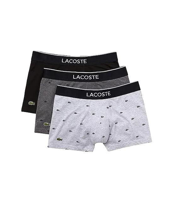 Trunks 3-Pack Casual Lifestyle All Over Print Croc