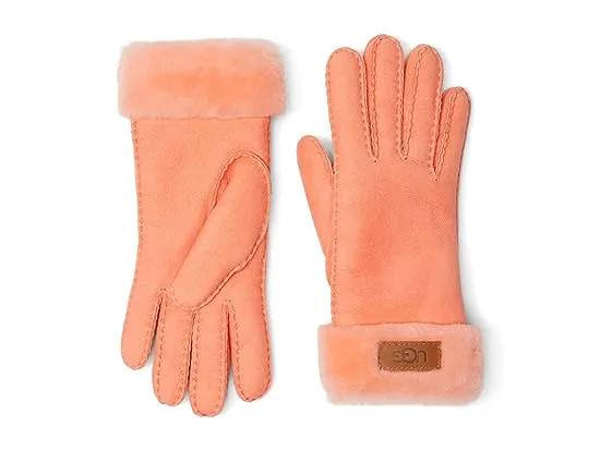 Turn Cuff Water Resistant Sheepskin Gloves